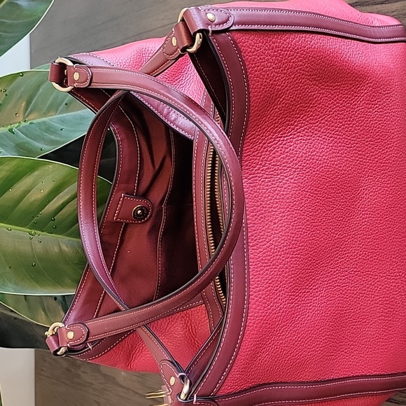 EUC Coach Kristy Red Apple Colorblock - Picture 14 of 16